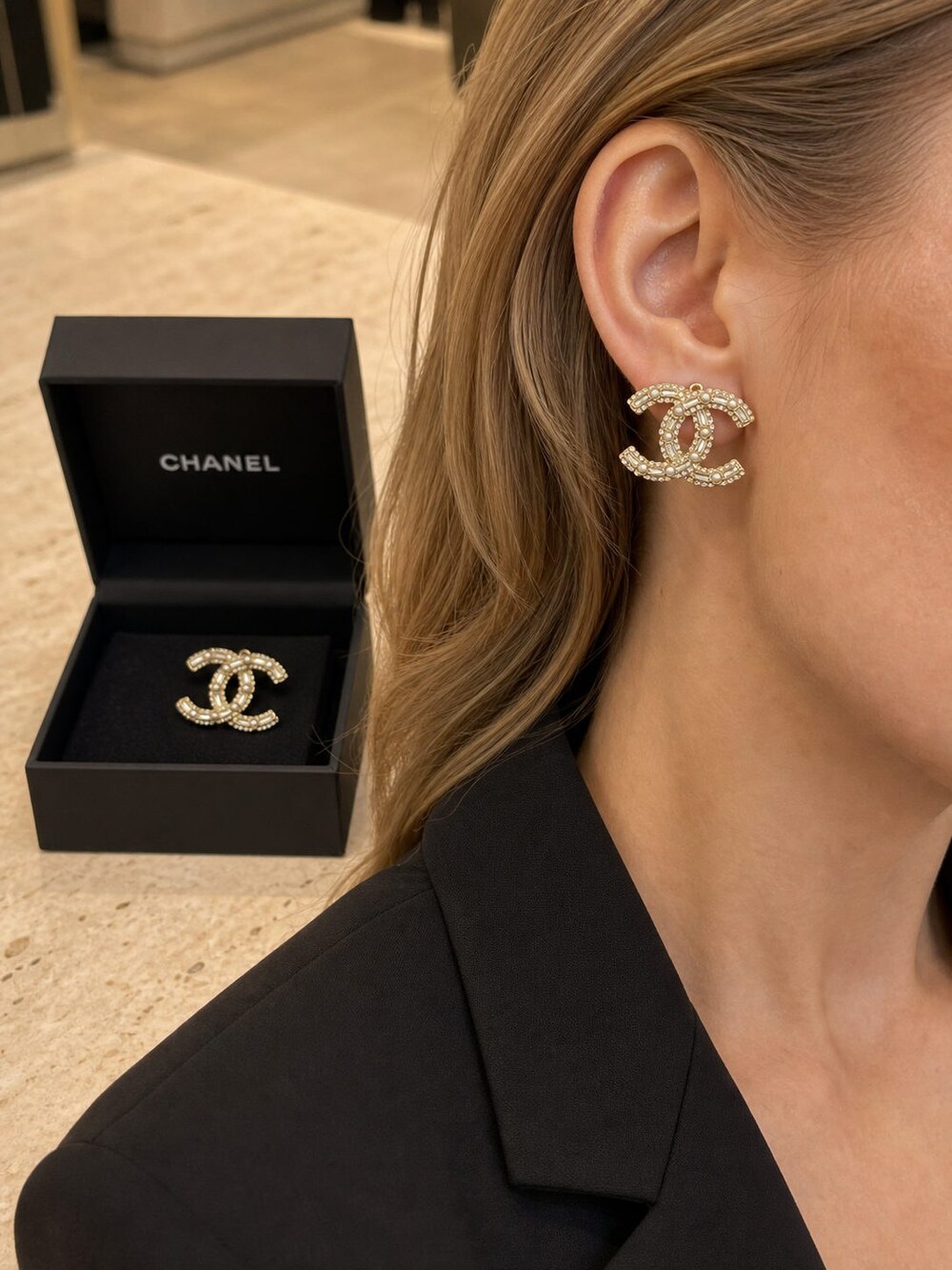 CHANEL Classic Parisian Earrings Style 12 | New with Box - Picture 8 of 9